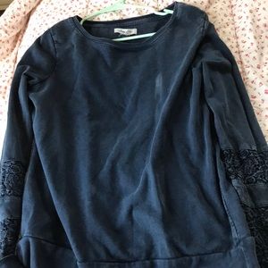 lucky brand blue top